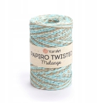 Włóczka Papiro Twisted Melange 2304 Rafia papierowa