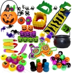 110x ZABAWKI HALLOWEEN WYPEŁNIACZ PREZENTU DROBNE UPOMINKI FIGURKI ZESTAW