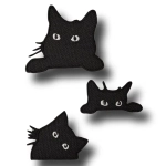 Łatka aplikacja  KOTKI 1 - 3 szt.