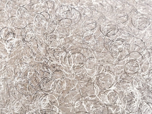 Anielskie włosy 15 g srebrny beż