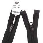 Zamek dwusuwakowy żyłka YKK 85 cm czarny