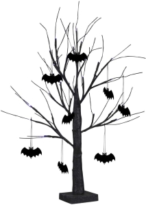 Eambrite Czarne drzewo halloweenowe
