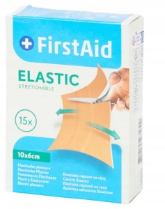 PLASTRY Do cięcia Rodzinne ELASTYCZNE First Aid
