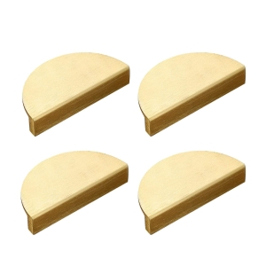 UCHWYT MEBLOWY OZDOBNY UNIWERSALNY MOON ZŁOTY GOLD ROZSTAW 64MM (4szt)