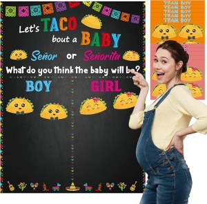 Baby Gender Reveal Ideas Gra, Kreatywna gra w głosowanie płeć dziecka