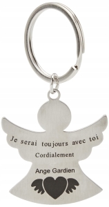 Anioł Stróż Brelok Błyszczący do Kluczy