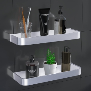 BESTDON PÓŁKA POD PRYSZNIC Aluminium 2 sztuki