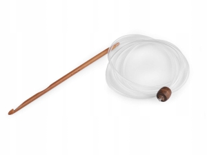 Szydełko 4 mm bambusowe tunezyjskie na żyłce