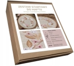Zestaw Startowy do Nauki Haftowania - WIANEK Z TRZYKROTKĄ