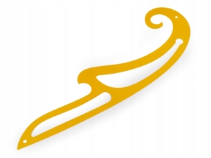 Krzywik krawiecki giętki 42 cm