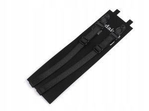 Klamra zapięcie do pasa od pończoch Czarne