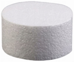 Baza styropianowa do tortu 10 cm biała