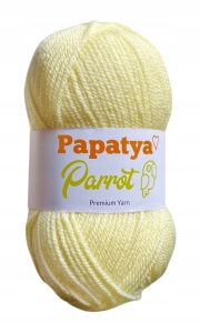 WŁÓCZKA PAPATYA PARROT żółta jasna - 7010 - 50gr. 