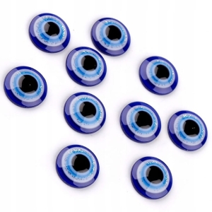 Oczka do maskotek / lalek do przyklejenia kształt okrągły fi 12 mm
