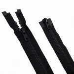 Zamek kostkowy YKK 75 cm czarny DWUSUWAKOWY GÓRA/DÓŁ