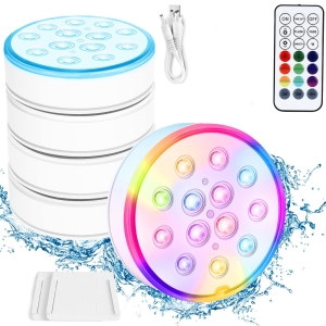 Lampka basenowa LED 2 szt. 2 W IP68 z pilotem