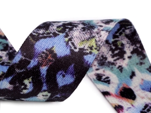 Taśma dwustronna gładka szerokość 50 mm abstrakcyjny wzór (1mb) 490292