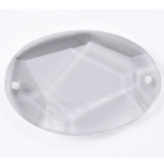 Korale akrylowe Owal 40/26 mm ( 2 szt )