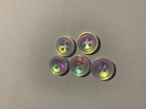 GUZIKI plastikowe 12 mm - opalenizujące cztery dziurki 5szt.