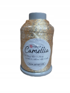  Camellia New kordonek metalizowany 2440 złoto ciemne YarnArt 50g