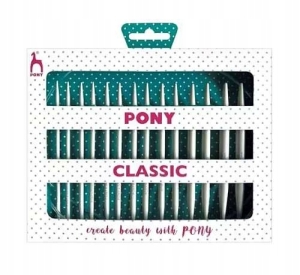 Zestaw aluminiowych drutów z wymiennymi żyłkami PONY - Polka Dots - 3,00-7,00 mm x 10,5 cm - 48426