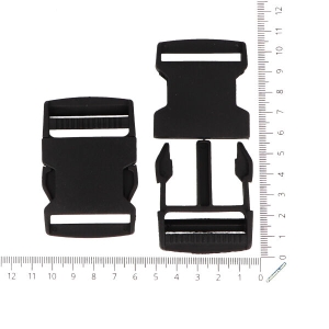 Klamra Plastikowa 40 mm ( 1 szt ) CZARNA