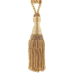 Chwost METALIC 35/130 sznur metalizowany do upinania zasłon, firan ZŁOTY