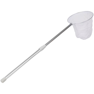  Siatka do Łowienia Ryb Motyli Aluminiowa Teleskop 57,5/84,5 cm BIAŁY