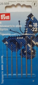  Igły ręczne do haftu bez czubka PRYM - 18-22 - 125559 - 6szt.