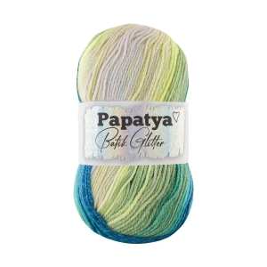  WŁÓCZKA PAPATYA BATIK GLITTER metalizowana 11