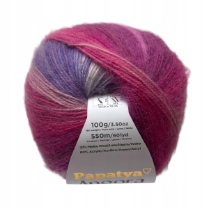 Włóczka Papatya Angora Batik  (556-69) 