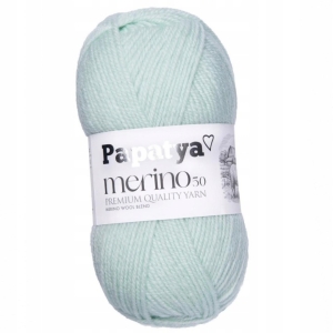  WŁÓCZKA PAPATYA MERINO 50 MIĘTOWA 5610