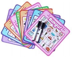 Gra planszowa Bingo do samochodu