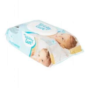 CHUSTECZKI NAWILŻANE DLA DZIECI ANTYBAKTERYJNE TEDDY CARE SENSITIVE 90 szt.