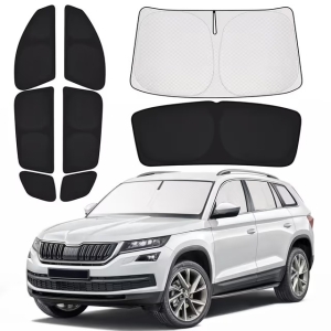OSŁONY PRZECIWSŁONECZNE DO SKODA KODIAQ MATA NA SZYBE 100% ZACIEMNIENIA
