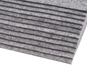 Filc 3 mm 20 x 30 SZARY 2szt.