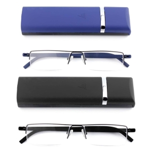 Kokobin okulary ultralekkie do czytania TR90 wąskie 2 szt +3,50