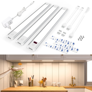 Wobsion Lampa LED, ściemniana z czujnikiem bezdotykowym 30cmx 3szt.
