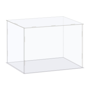 Gablota Witryna Pudełko akrylowe na modele 26x11x21cm Przezroczysta
