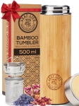 Zaparzacz do herbaty LeafLife Premium Bamboo Tea z filtrem 500 ml