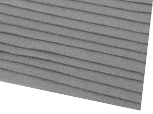 Filc dekoracyjny 20x30 cm 1,1-1,4 mm (F82) SZARY (2szt)