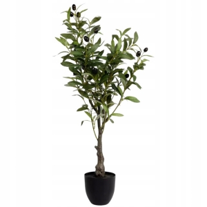 Sztuczne drzewko oliwne – dekoracyjne drzewko w doniczce 80 cm