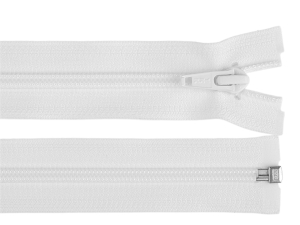 Zamek błyskawiczny spiralny YKK No 5 długość 60 cm biały