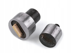 Zagniatacz do nabijania oczek metalowych owalnych (16x4 mm) nikiel 890763