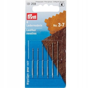 Igły do szycia ręcznego PRYM 131259 szewskie skóry