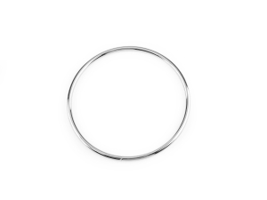 Kółko / obręcz metalowa niespawana Ø11 cm 930785 srebrne