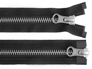 Zamek metalowy YKK No 5 rozdzielczy dwusuwakowy / dwukierunkowy 50 cm 