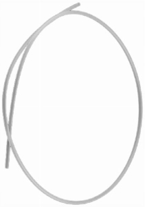 Fiszbina do sukni 6 mm plastikowa, pusta w środku 930574 1mb