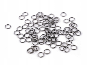 Ogniwko łączące podwójne 8 mm 100 g czarny nikiel