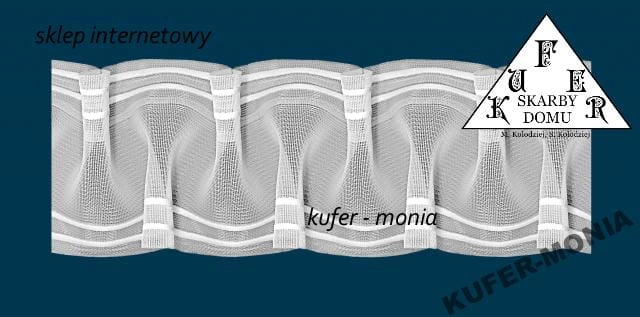 taśma firanowa 10 cm